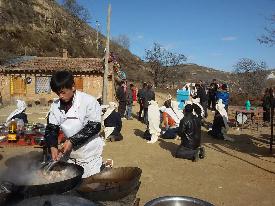 陕北白事追悼案例