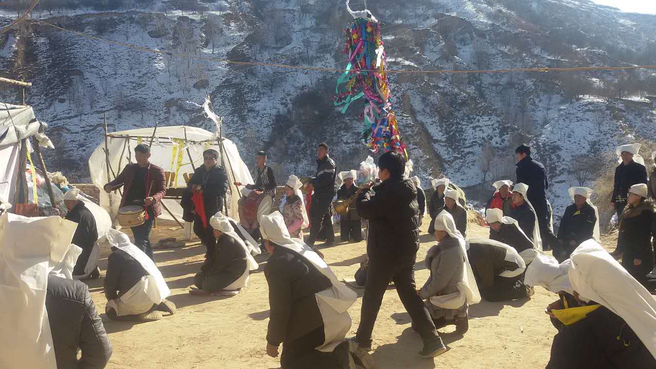 旦八镇，胡台大队，祝，杜奶奶，一路走好