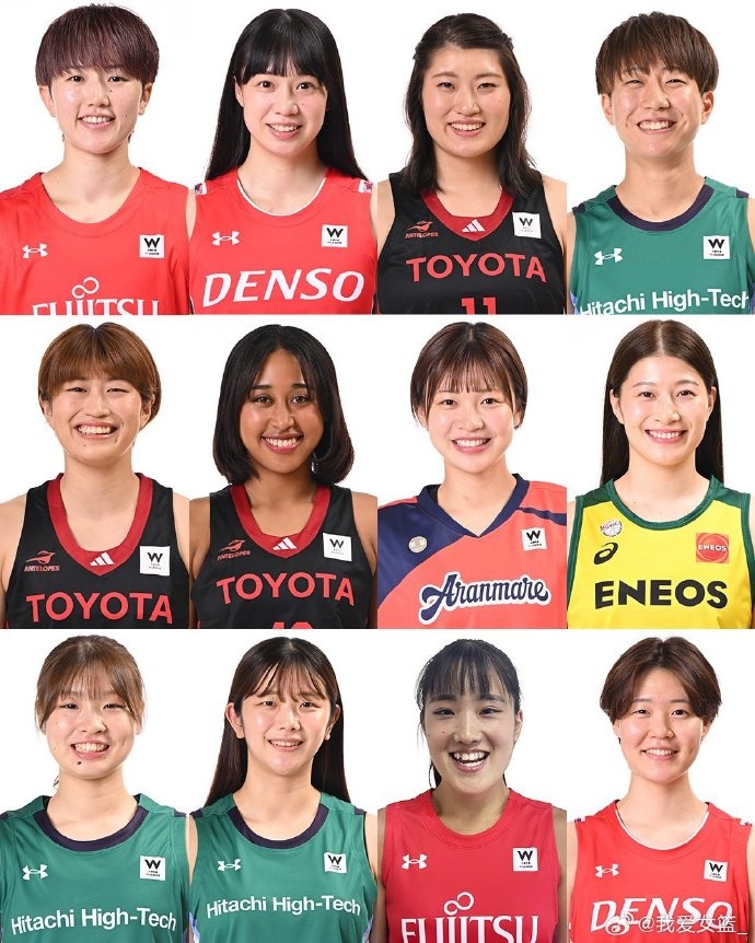 日本女篮亚运名单：平均23.8岁，全二队出征