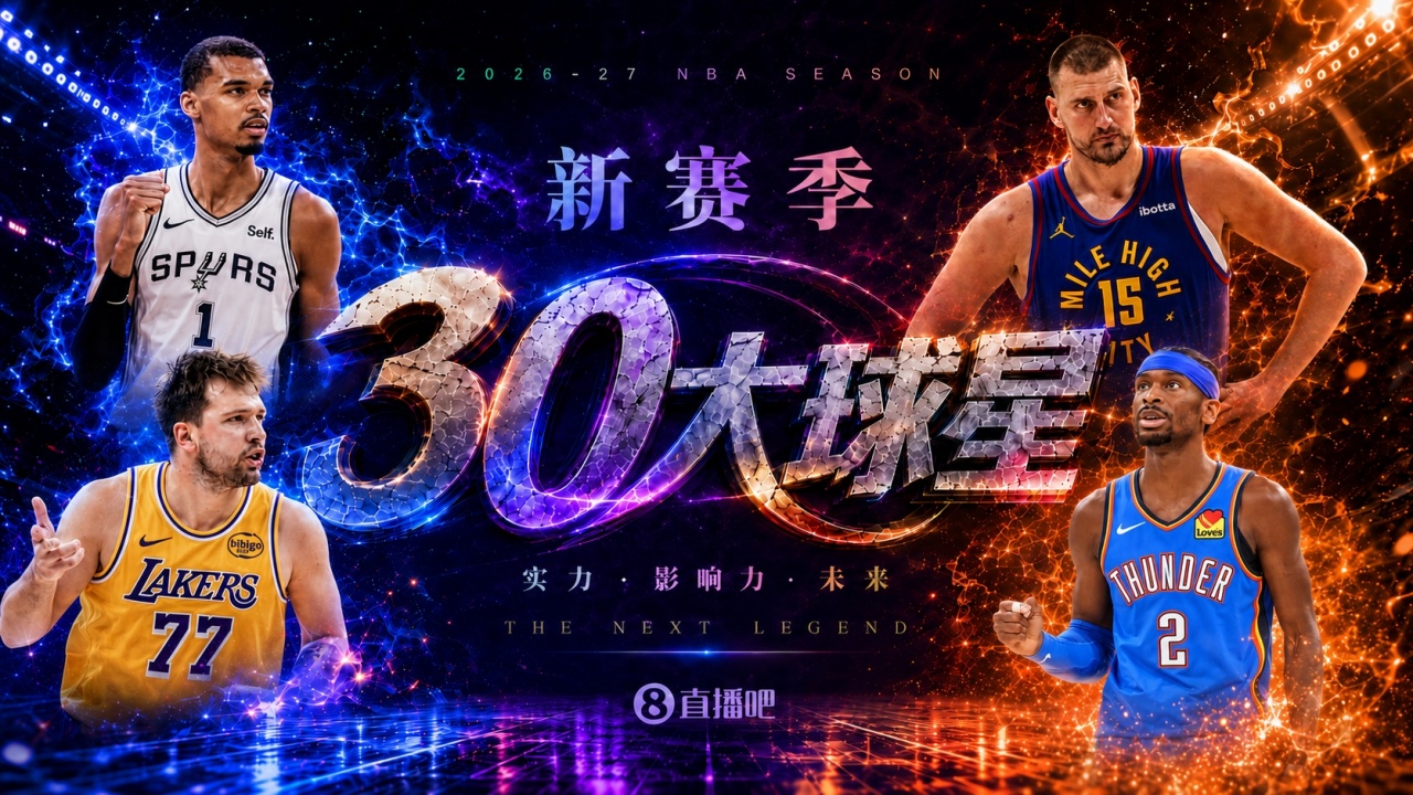 『吧友评选』🌟新赛季30大球星评选开启👑谁是No.3球星？